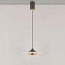 Flying Saucer Alabaster Pendant Lamp