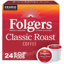 Folgers Classic Roast K-Cups, Medium Roast – 24 Count