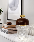 Folia Crystal Portable Table Lamp