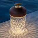 Folia Crystal Portable Table Lamp
