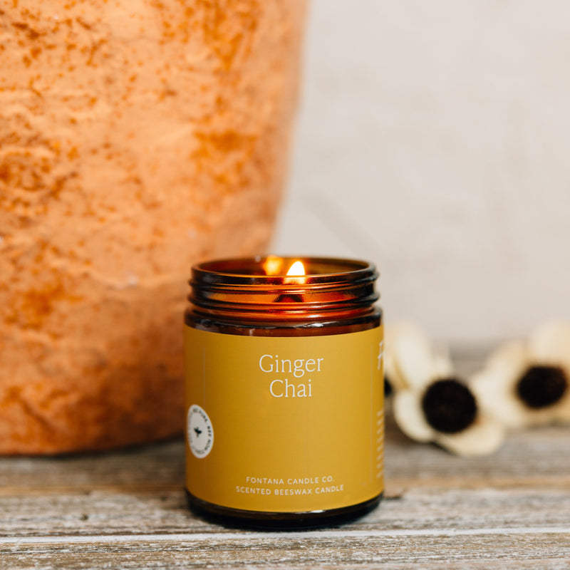 Ginger Chai Essential Oil Jar Candle