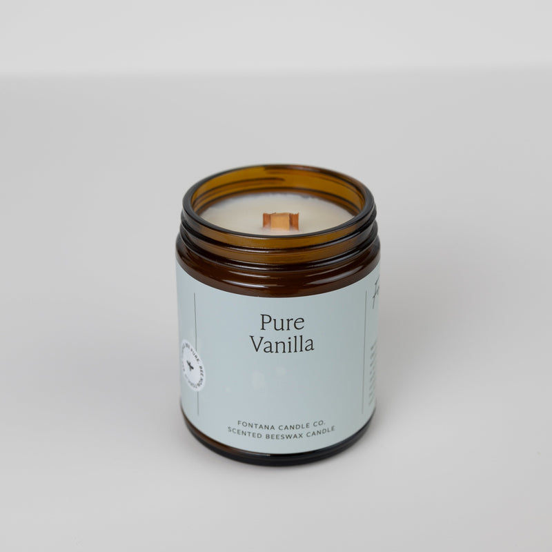 Pure Vanilla Essential Oil Candle