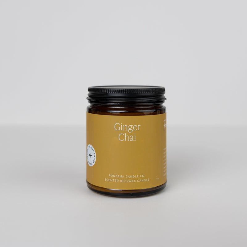 Ginger Chai Essential Oil Jar Candle