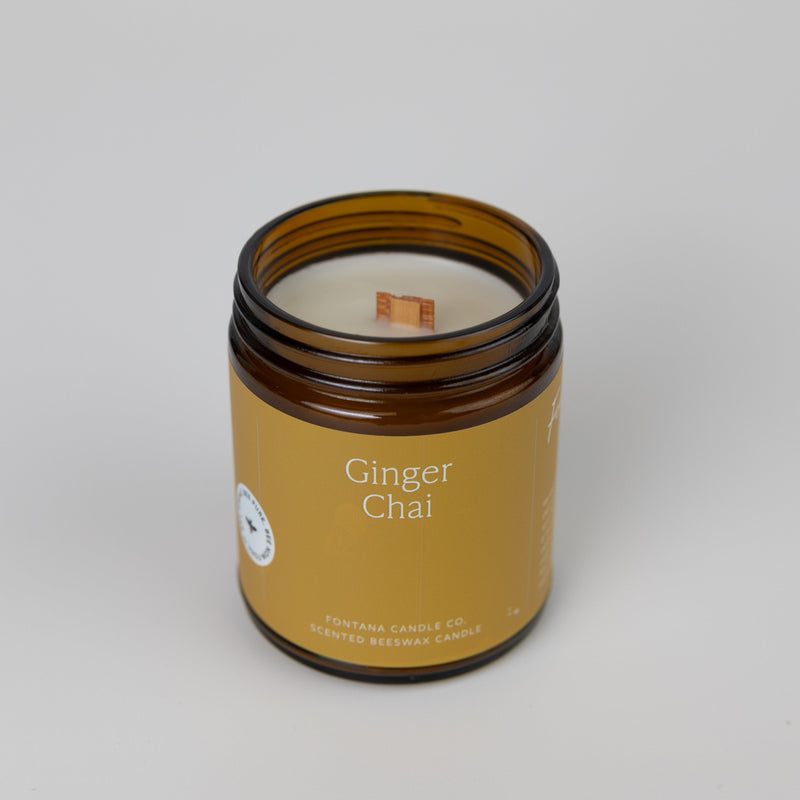 Ginger Chai Essential Oil Jar Candle