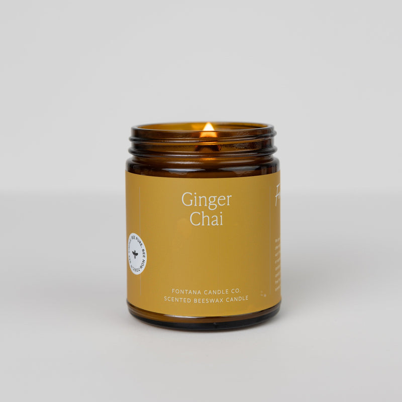 Ginger Chai Essential Oil Jar Candle