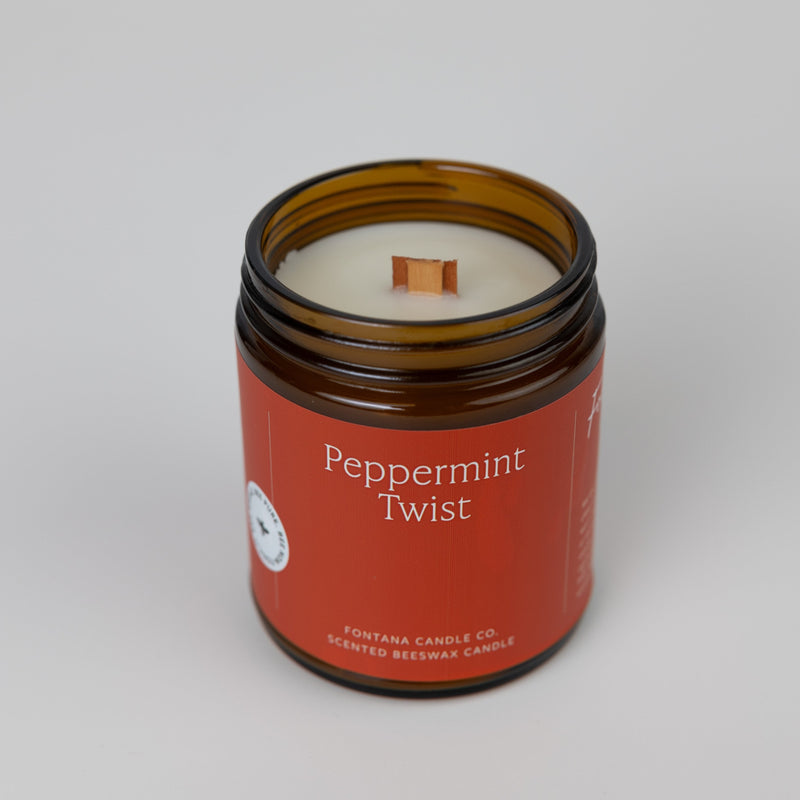 Peppermint Twist Essential Oil Candles