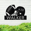 Football Name Sign