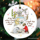 A Day Without a Friend is Like a Pot Without Honey Winnie-the-Pooh Ornament, 1926 A.A. Milne Sentimental Christmas Gift