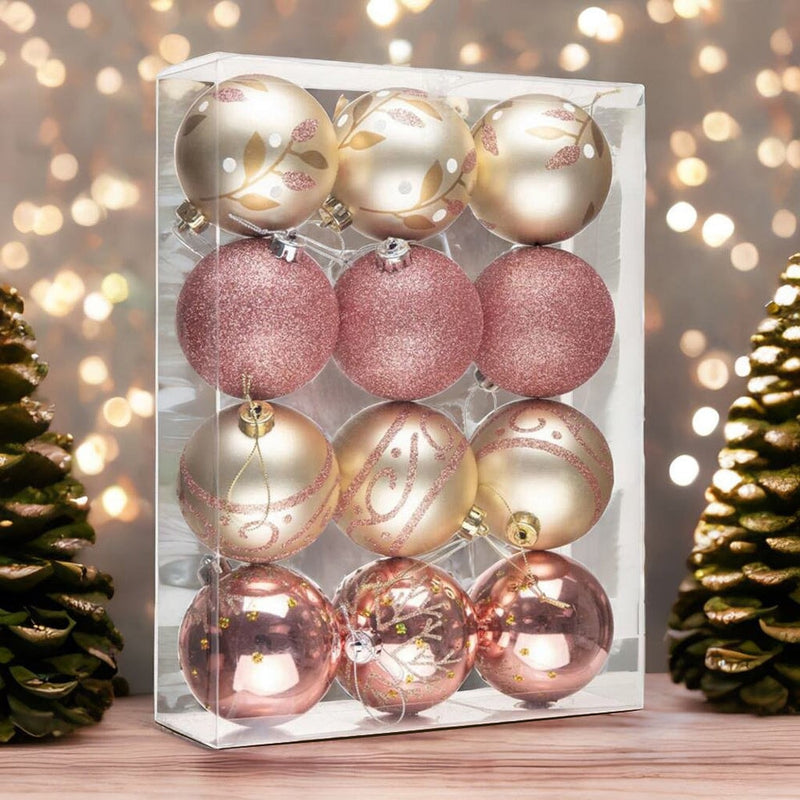 Buy Gold Christmas ornament set