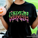 Mombie Halloween T-Shirt, Funny Tee for Spooky Moms