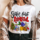 Santa's Favorite Paralegal T-Shirt, Merry Christmas Legal Briefs Tee