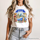 Artistic Ohio State Themes and Landmarks T-Shirt, Tee for History and Travel Lovers