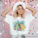 Christmas With Winnie-the-Pooh and Friends T-Shirt, 1926 A.A. Milne Heartwarming Holiday Tee