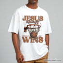 Jesus Always Wins Christian Basketball T-Shirt, Retro Motivational Bible Verse Tee