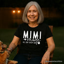 Mimi Mode T-Shirt, All Day Every Day White and Black Tee Gift for Grandma