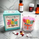 Nurse Tour Candle, Cute RN Nursing Lavender Scented Gift