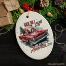 We Are Taking America Back Donald Trump Ornament, Whimsical Presidential Christmas Decor