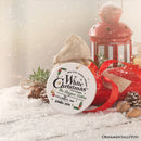 White Christmas Ornament, Retro 1954 Holiday Inn Movie Gift and Tree Decor