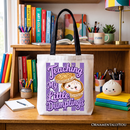Teaching My Little Dumplings Tote Bag, Cute Teacher Kawaii Dumpling Gift Shopper