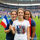 France 2026 Soccer Cup Global Championship T-Shirt, Fans Football Tee