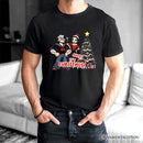 Ahoy! It's Christmus! Popeye and Olive T-Shirt, Vintage Sailor Tee for Christmas Time