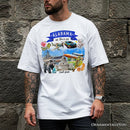 Artistic Alabama State Themes and Landmarks T-Shirt, Tee for History and Travel Lovers
