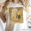 Edgar Allan Winnie-the-Pooh T-Shirt, 1926 A.A. Milne Vintage Halloween Mystery Tale Tee