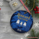 Halloween Ghost Family Members Personalized Ornament, Cute Boo Crew Gift, Spooky Season Home Decor