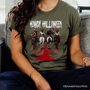 Howdy Halloween Cowgirl Women T-Shirt, Empowered Western Spooky Tee