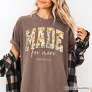 Made For More Ephesians 2:10 Floral Faithful Christians T-Shirt, Jesus Bible Verse Tee