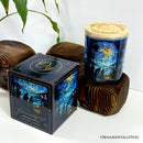 Nativity Faux Stained Glass LED Tea Light Candle, Holy Night Scene Christmas Decor With Soft Glow