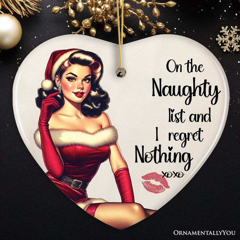 This Christmas I Gave You My Heart Custom Photo Memorial Acrylic Ornament, God Has You In Christmas Ornaments Deceased Loved One Personalized