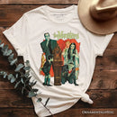 Retro Monster Family Sitcom T-Shirt, Horror Halloween Tee