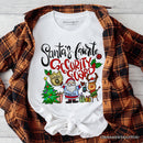 Santa’s Favorite Security Guard T-Shirt, Merry Christmas Safety Patrol Tee