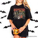 Vintage Monster Mash T-Shirt, Retro Halloween Friends Tee