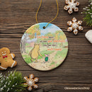 A True Friend Makes Adventures Worthwhile Winnie-the-Pooh Ornament, 1926 A.A. Milne Heartwarming Christmas Keepsake