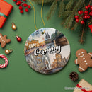 Artistic Germany Landmarks Ornament, Bavarian Heritage and Culture Christmas Gift and Travel Souvenir