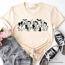 Halloween Devils and Cats T-Shirt, Spooky Season Tee