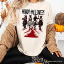 Howdy Halloween Cowgirl Women T-Shirt, Empowered Western Spooky Tee