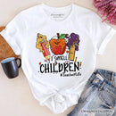 I Smell Children Witch Teacher Life T-Shirt, Back To School Halloween Tee