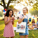 Just An Independent Goose Patriotic Tote Bag, Funny 4th of July Gift Shopper