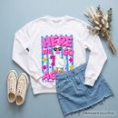 Here We Go Again Teacher Goose Sweatshirt, Funny Welcome Back Sweater