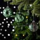 Chic Christmas Decor Ornament Ball Bundle, 16 Piece Natural World Bauble Set