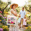 Go Spread It Christian Tote Bag, Cute Gospel Jam and Toast Gift Shopper