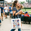 Game Day Baseball Tote Bag, Gift Shopper for Sports Fans