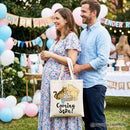 Pregnancy Announcement Winnie-the-Pooh Tote Bag 1926 A.A. Milne Baby Coming Soon Mom Gift Shopper