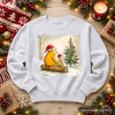 Winnie-the-Pooh Christmas With Friends Sweatshirt, 1926 A.A. Milne Cozy Heartwarming Holiday Sweater