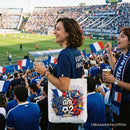 France 2026 Soccer Cup Global Championship Tote Bag, Fans Football Gift Shopper