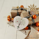 In Loving Memory of Mom and Dad Cardinal on a Tree Ornament, Heavenly Christmas Remembrance Gift