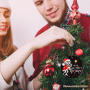 Hilarious Skeleton Bomber Christmas Ornament, Bomb for a Present Funny Comedy Gift